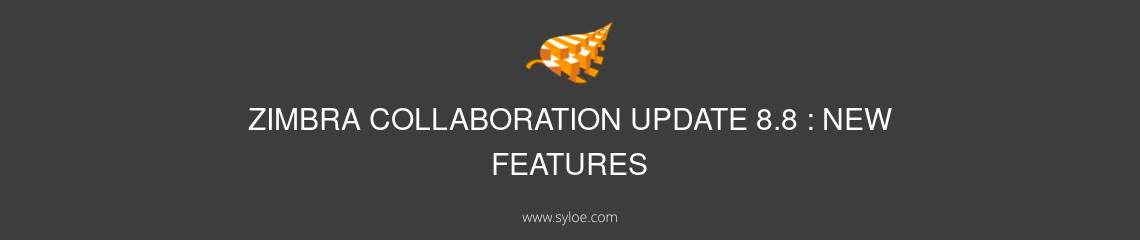 Zimbra collaboration update 8.8