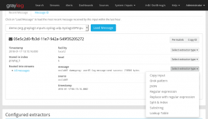 traitement des logs - graylog