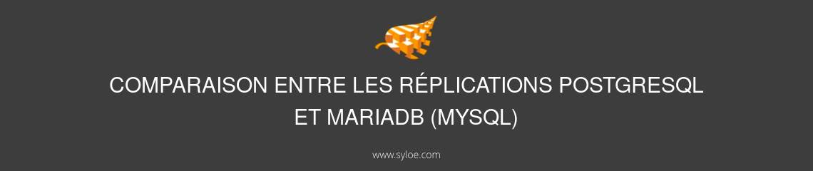 PostgreSql et MariaDB - Comparaison Syloe