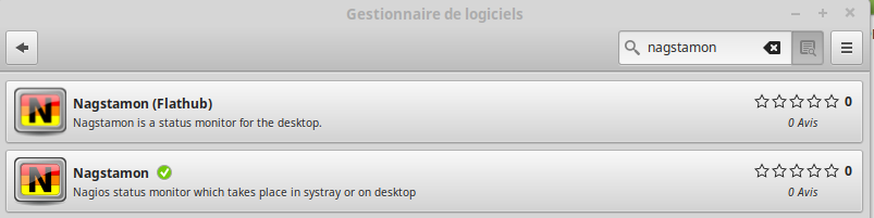 nagstamon - gestionnaire de logiciels 